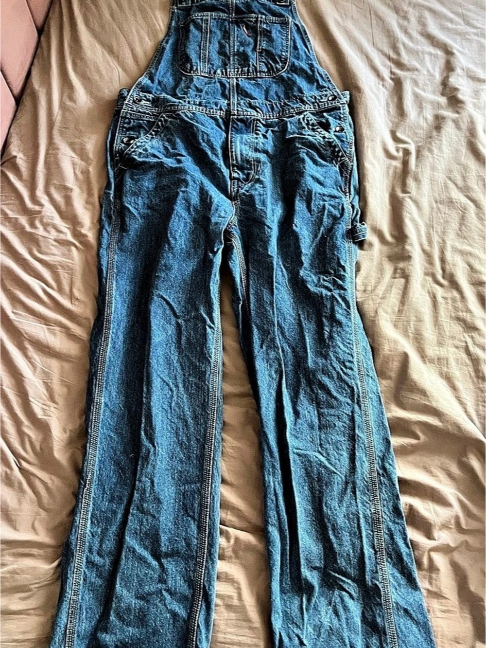 BDG Blue Denim Overalls Waist 32